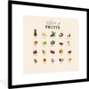 MuchoWow® Gerahmtes Poster Obst - Lebensmittel - Küche Produktbild-Vorschau 1