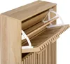 BELIANI Schuhschrank Hellbraun Holz u. MDF-Platte Holzoptik Produktbild-Vorschau 9