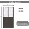 Magnet Türvorhang Wärmeschutzvorhang 90x210cm Selbstklebend Produktbild-Vorschau 9