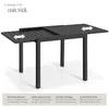 tectake® Aluminium-Gartentisch Campos für 4–6 Personen, Produktbild-Vorschau 3