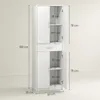 HOMCOM Mobile da cucina a buffet con ripiani regolabili e Anteprima dell’immagine prodotto 3