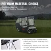 VEVOR Průhledný kryt proti dešti na golfový vozík pro 4 Náhled obrázku produktu 3