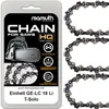 3x Sägekette 20cm 1,3mm 3/8" 33TG für Einhell GE-LC 18 Li Produktbild-Vorschau 1