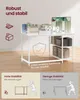 VASAGLE Schreibtisch mit Stauraum, L-Form Computertisch, Produktbild-Vorschau 5