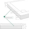 AQUABAD® Duschwanne Komplettset Basic Smooth White 90x120cm Produktbild-Vorschau 7