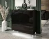 Kommode AURA PUSH OPEN mit Schubladen schwarz/schwarz Produktbild-Vorschau 1