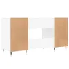 vidaXL Schreibtisch Weiß 140x50x75 cm Holzwerkstoff -  Produktbild-Vorschau 9
