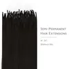 Microring extensions, echt haar, 50 gram, 50 cm, Productafbeelding-voorbeeld 2