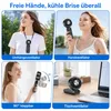 Handventilator Mini 2-in-1, tragbar & klappbar, USB Produktbild-Vorschau 3