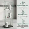 INONEFT Glazen displaykast, vrijstaand model met Productafbeelding-voorbeeld 6