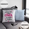 Trendation - Oma Deko-Kissen mit Füllung 40x40 mit Spruch Produktbild-Vorschau 2