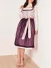 Dirndl Abriana 70cm Länge flieder 36 Produktbild-Vorschau 3
