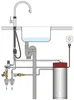 "QUOOKER Flex COMBI+ B bocca estraibile cromo & rubinetto Anteprima dell’immagine prodotto 20