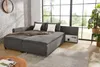 Federkern Ecksofa Doppelbett Dauerschläfer Bettkasten Couch Produktbild-Vorschau 5