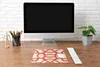 MuchoWow® Mauspad Mousepad Koralle - Rot - Weiß - Design Produktbild-Vorschau 4