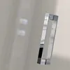 Duschwand mit Schiebetür GLASÉ chrom und Sichtschutz- Glas Produktbild-Vorschau 6