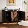 Sideboard mit gleitender Steckdose, Küchenschrank mit 3 Produktbild-Vorschau 2