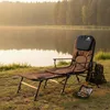 CampFeuer 2in1 Angelstuhl, Braun/Schwarz, Höhenverstellbare Produktbild-Vorschau 2