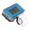 A digital aquarium thermometer with a suction cup is shown against a white background. Náhled obrázku produktu