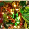 OKWISH DIY Book Nook sada – 3D puzzle dřevěný domeček v Náhled obrázku produktu 3