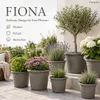 Pflanztopf Fiona Taupe Ø 25cm - Frostsicher & UV-Beständig Produktbild-Vorschau 7