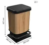 Rotho Abfalleimer 20L Paso - Treteimer Geruchsdicht - Produktbild-Vorschau 4