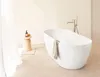 SANYCCES TRENTO Freistehende Badewanne aus Acryl 170 x 80 x Produktbild-Vorschau 5