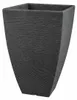 Rillentopf 60cm hoch anthrazit Pflanzkübel Blumentopf Produktbild-Vorschau 5