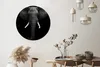 MuchoWow® Rundes Wandbild - Runde Bilder Elefant - Produktbild-Vorschau 2