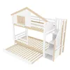 Flieks Etagenbett 90x200cm mit Ausziehbett, Kinderbett Produktbild-Vorschau 10
