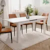finori Birmingham 80B Auszugstisch, weiß Maß: B x H x T ca. Produktbild-Vorschau 10