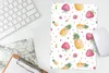 MuchoWow® Mauspad Mousepad Ananas - Erdbeeren - Aquarell Produktbild-Vorschau 5