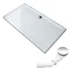SONNI Piatto doccia quadrato 140x100x4cm, piatto doccia in Anteprima dell’immagine prodotto 5