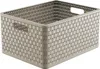 Cesto portaoggetti "Country" 28 l cappuccino 43 x 33 x 21,5 Anteprima dell’immagine prodotto 1