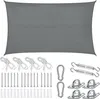 Voile d’ombrage SUNNY - 4 x 6 m, gris Voir les images du produit 1