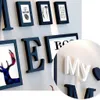 9-teiliges Kunststoff Fotorahmen Set  Foto-Wand, Wand Produktbild-Vorschau 3