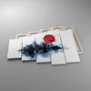 Bild auf Leinwand - Leinwandbild - 5 Teile - Rot Sonne Tor Produktbild-Vorschau 2