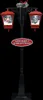 vidaXL Weihnachts-Straßenlampe mit Weihnachtsmann 81 x 40 x Produktbild-Vorschau 4