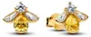 Timeless Ohrstecker Damen Honigbiene, IP Gold von PANDORA Produktbild-Vorschau 1