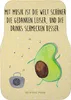 Mr. & Mrs. Panda Automatte Avocado Tanzen - Gelb Pastell - Produktbild-Vorschau 1