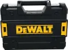 A black DeWalt tool case with yellow accents and branding. Produktbild-Vorschau