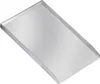 A silver metal grill plate on a white background. Náhled obrázku produktu