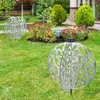 Solarleuchte Garten Scheibe 40cm Solarlampe Außen Leuchte Produktbild-Vorschau 4