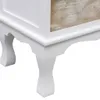 vidaXL Komoda z szufladami biała 50x30x80 cm drewno Podgląd zdjęcia produktu 4