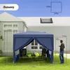Outsunny Pavilon 2,95 x 2,95 m Skládací pavilon se 4 Náhled obrázku produktu 3