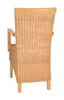 MiaMöbel Armlehnstuhl Rattan 51x98x57 cm Modern Massivholz Produktbild-Vorschau 4