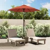 vidaXL Slnečník Terakota 200 x 224 cm Hliník Náhľad obrázku produktu 2