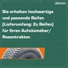 2x Reifen 18x9.50-8 Tubeless 4PR ohne Schlauch nutzbar Produktbild-Vorschau 6