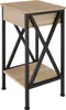 Odkládací stolek Dayton 35x35x70,5 cm - Průmyslové dřevo Náhled obrázku produktu 14