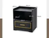 2er Set Nachttisch mit LED-Leuchte, 1 USB & TypeC-Anschluss Produktbild-Vorschau 7
